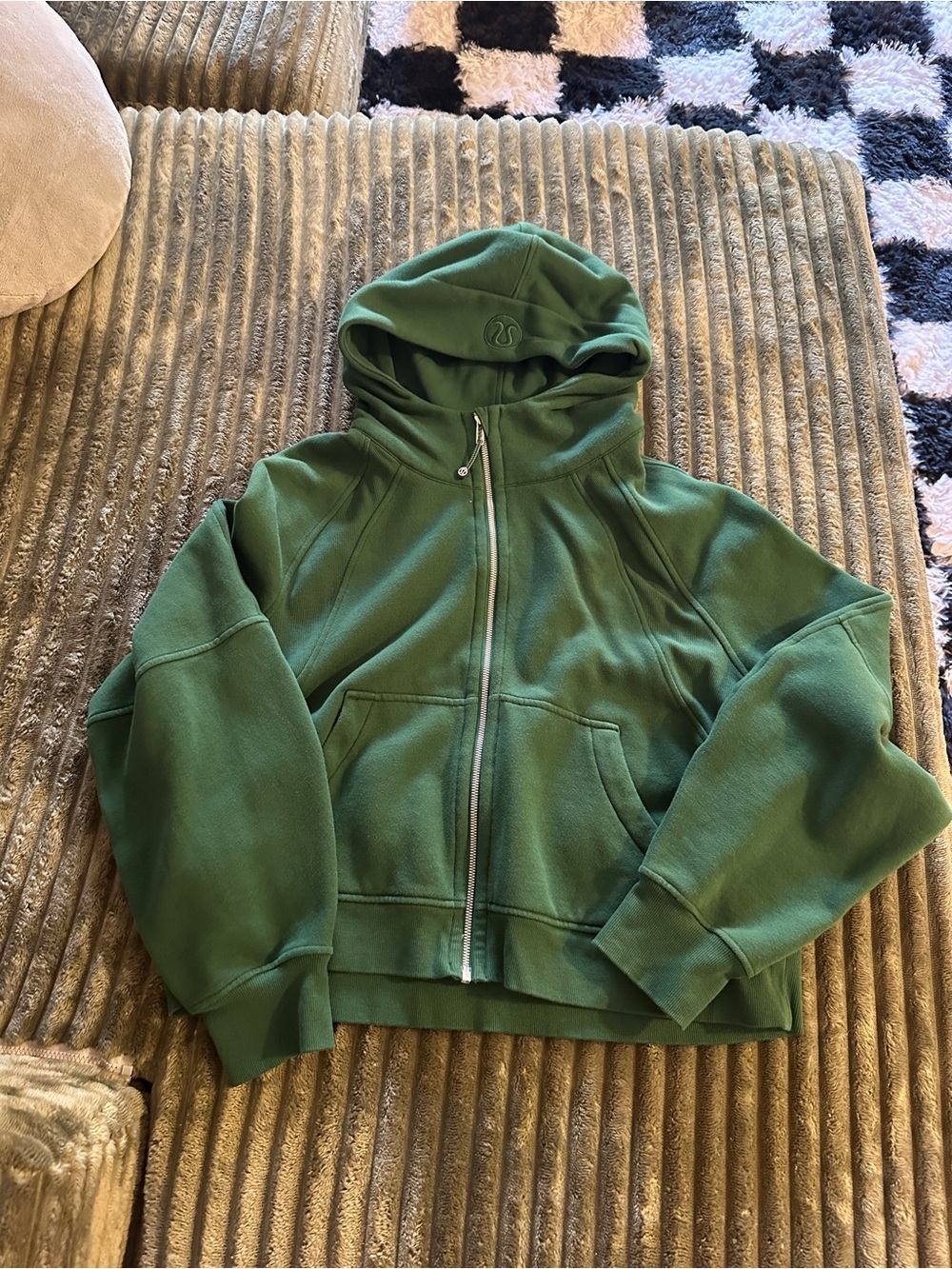 lululemon athletica Scuba Oversized Full Zip Evergreen XL/XXL